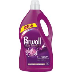 Perwoll Color Detergent Blossom течен перилен препарат за цветно пране, 75 пранета (3.75 л)