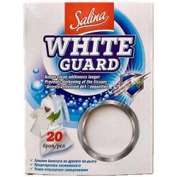 Salina цветоулавящи кърпи за бяло пране (20 бр.)