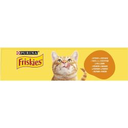 Purina Friskies храна за котки в зряла възраст, пиле и зеленчуци (300 г)