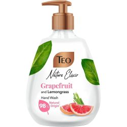 Teo Nature Elixir течен сапун грейпфрут и лимонена трева (400 мл)