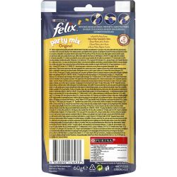 Purina Felix Party Mix Original лакомство за котки (60 г)