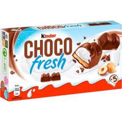 Kinder Choco Fresh шоколадови десерти, 5 бр. х 20.5 г (102.5 г)