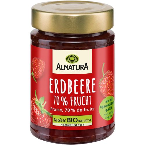 Alnatura био конфитюр ягоди със сок от агаве (200 г)