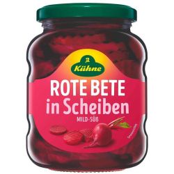 Kuhne червено цвекло на шайби (370 мл)