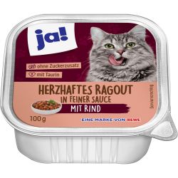 JA! храна за котки в желе, 4 вида (100 г)