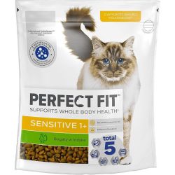 Perfect Fit Sensitive храна за котки на гранули с пуешко (750 г)