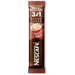 Nescafe 3in1 Brown Sugar разтворимо кафе кафява захар, 28 бр. х 16.5 г (462 г)