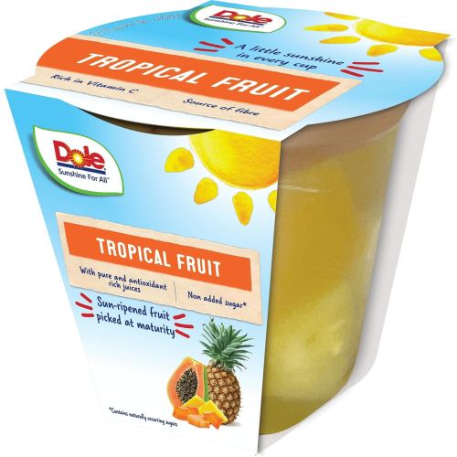Dole Fruit Cups тропически плодове в сок от плодове от концентрат (198 г)