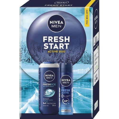 Nivea Men Fresh Start Active Duo козметичен комплект (1 бр.)