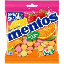 Mentos плодови бонбони (150 г)