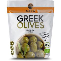 Gaea био зелени маслини, снакс (150 г)