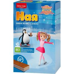 Престиж Ная вафли с мляко и какао (321 г)