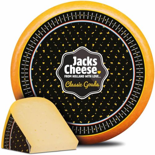 Jack's Cheese сирене гауда милд, на килограм (1 кг)