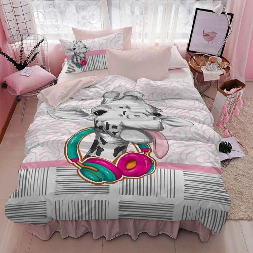 PNG ди джей, единичен спален комплект Ранфорс (2 бр.)