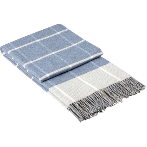 Dilios одеяло Онтарио светло синьо, 140 см х 200 см (1 бр.)