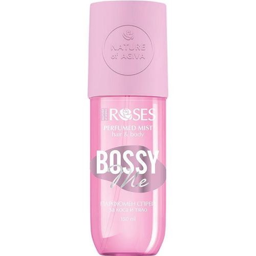 Nature of Agiva Roses Bossy Me парфюмен мист за коса и тяло (150 мл)