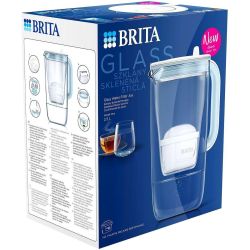 Brita Glass кана за филтриране на вода, 2.5 л (1 бр.)