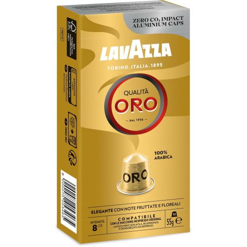 Lavazza Qualita Oro кафе капсули съвместими с Nespresso (10 бр.)