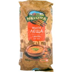 Natura жълта леща (500 г)