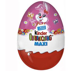 Kinder Maxi шоколадови яйца за момиче (100 г)