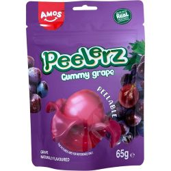 Amos желирани плодови белещи се бонбони грозде (65 г)