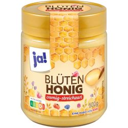 JA! кремообразен цветен мед (500 г)