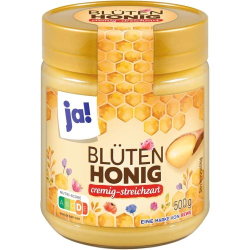 JA! кремообразен цветен мед (500 г)