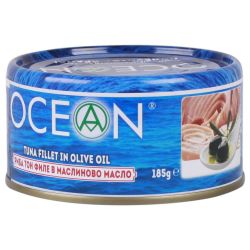 Ocean риба тон филе в зехтин (185 г)