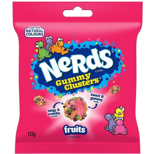 Nerds Gummy Clusters Fruits желирани бонбони (113 г)