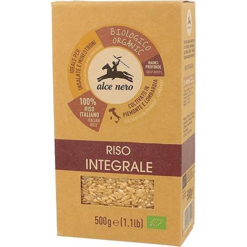 Alce Nero био кафяв ориз (500 г)