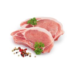 Hit Max свински котлети нарязани, охладени, на килограм (1 кг)