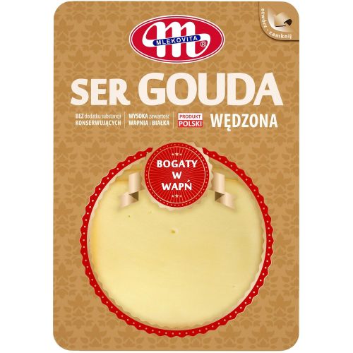 Mlekovita пушена гауда, нарязана (150 г)