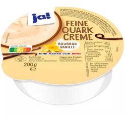 Ja! плодов крем с извара, различни видове (200 г)