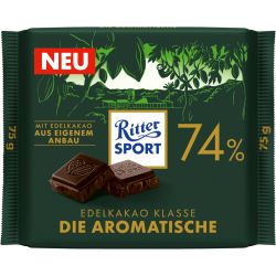 Ritter Sport Die Aromatische шоколад 74% (75 г)