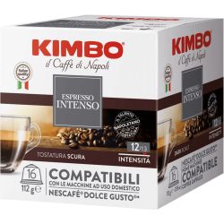 Kimbo Intenso кафе капсули съвместими с Dolce Gusto (16 бр.)