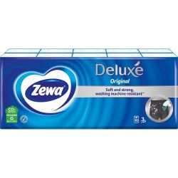Zewa Deluxe Original носни кърпи 10 х 10 бр, трипластови (10 бр.)