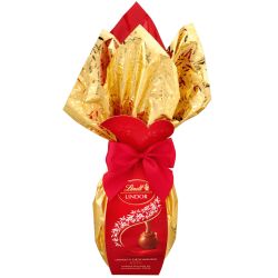 Lindt Lindor шоколадово яйце с шоколадови бонбони (300 г)