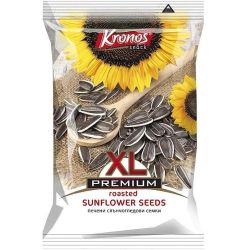 Kronos пъстри печени слънчогледови семки (130 г)