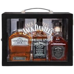 Jack Daniels уиски семейство, 3 бр. х 700 мл (2.1 л)