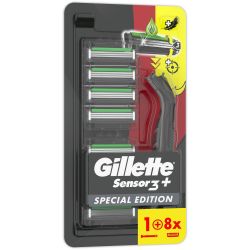 Gillette Sensor3+ самобръсначка с 8 ножчета (1 бр.)
