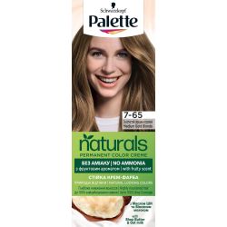 Palette Naturals боя за коса средно златисто рус 7-65 (1 бр.)