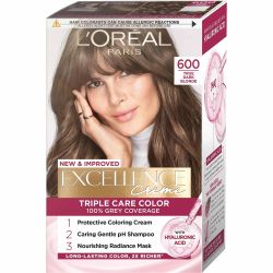 Excellence Anti-Brass Brunette боя за коса натурално светло кафяво, 600 (1 бр.)