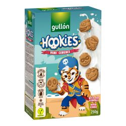 Gullon Hookies пълнозърнести мини бисквити (250 г)