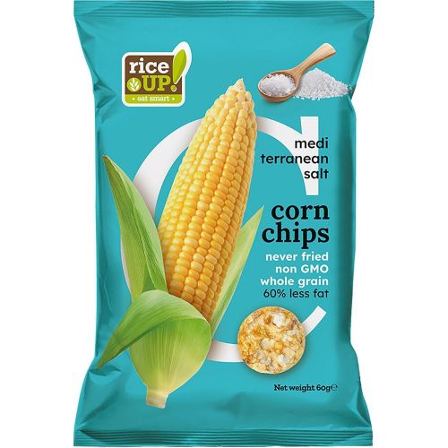 Rice Up царевичен чипс с морска сол (60 г)
