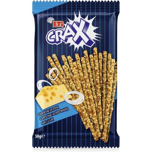 Eti пукащи солети със сирене и лук (50 г)