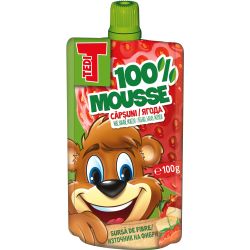 Tedi мус ягоди бебешки десерт (100 г)