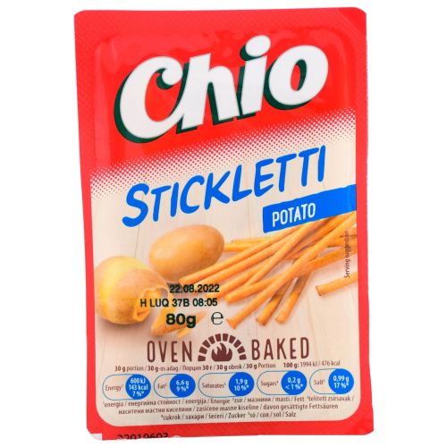 Chio Stickletti картофени солети (80 г)