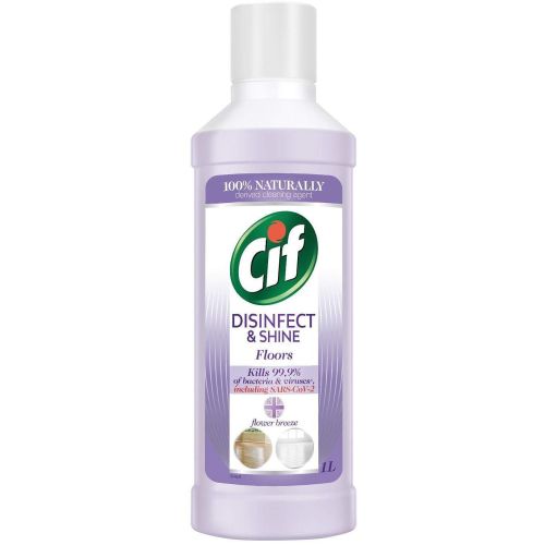CIF Disinfect & Shine Flower Breeze препарат за под (1 л)