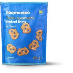 Harmonica био тънки претцели (80 г)