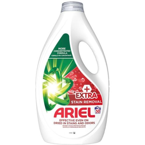 Ariel Extra+ течен перилен препарат, 50 пранета (2.25 л)